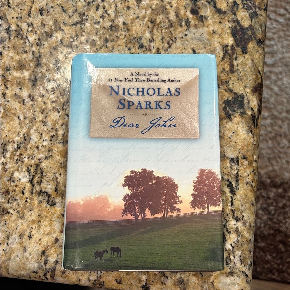 Nicholas Sparks 'Dear John' Hardcover Book
